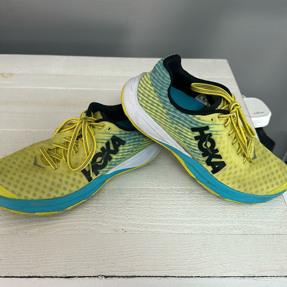 Yellow Ladies Hokas
